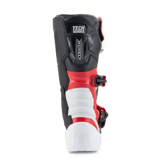 Alpinestars Tech 3S Yth Детски Мотокрос Ботуши - Бяло / Черно / Червено