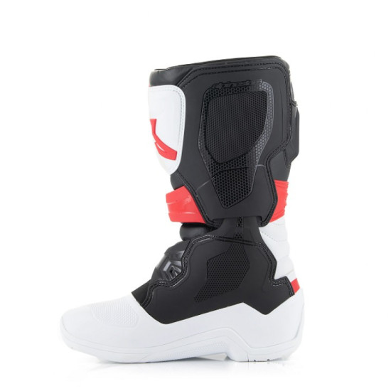 Alpinestars Tech 3S Yth Детски Мотокрос Ботуши - Бяло / Черно / Червено