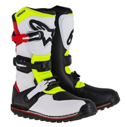 Alpinestars Tech-T - Бяло / Червено / Жълто / Черно