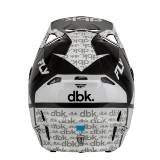 Fly Racing Formula CC DBK - Черен / Бял / Сив