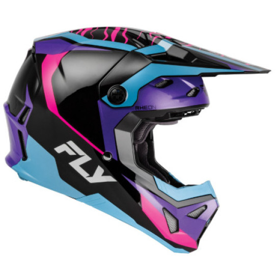 Fly Racing Formula CP Charge - Черен / Лилав / Розов / Син