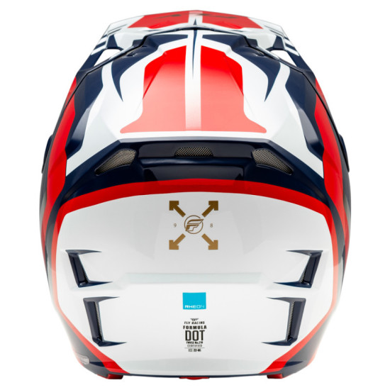 Fly Racing Formula CP Krypton - Червен / Бял / Тъмно Син