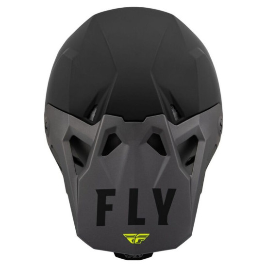 Fly Racing Formula CP Slant- Черен / Сив мат