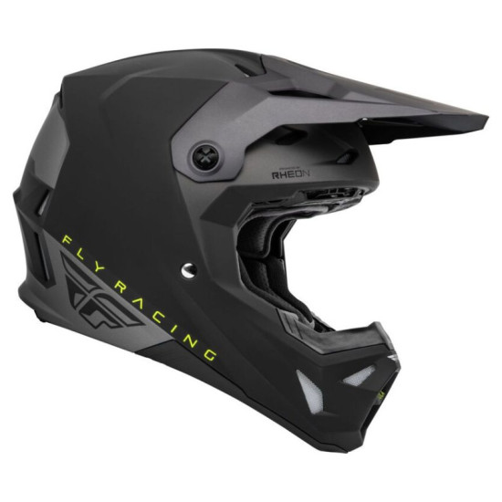 Fly Racing Formula CP Slant- Черен / Сив мат