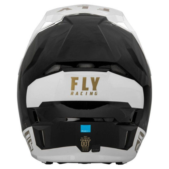 Fly Racing Formula CP Slant- Черен / Бял / Златист