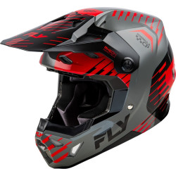 Fly Racing Formula Cp Slice 2025 - Сив  / Червен / Черен
