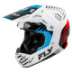Fly Racing Formula Cp Slice 2025 - Бял / Син / Червен