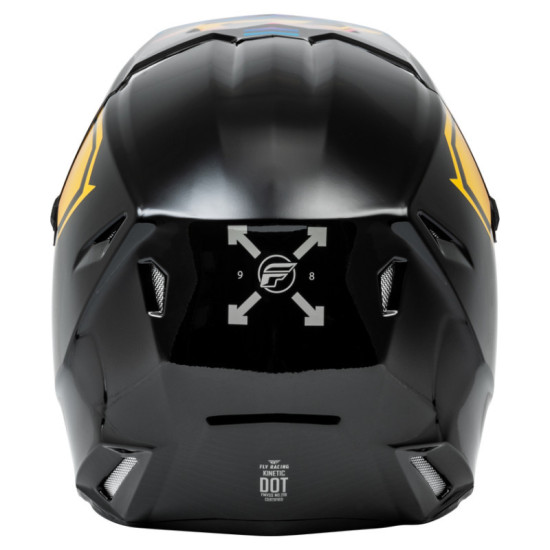 Fly Racing Formula Kinetic Menace - Black / Sunrise