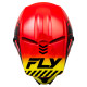Fly Racing Formula Kinetic Menace - Червен / Черен / Жълт