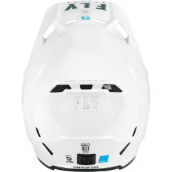 Fly Racing Formula S Carbon Solid Helmet 2025 Детска мотокрос каска - Бяла