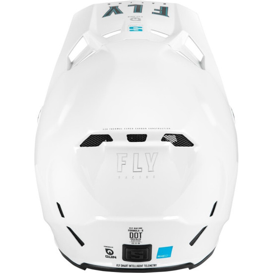 Fly Racing Formula S Carbon Solid Helmet 2025 Детска мотокрос каска - Бяла