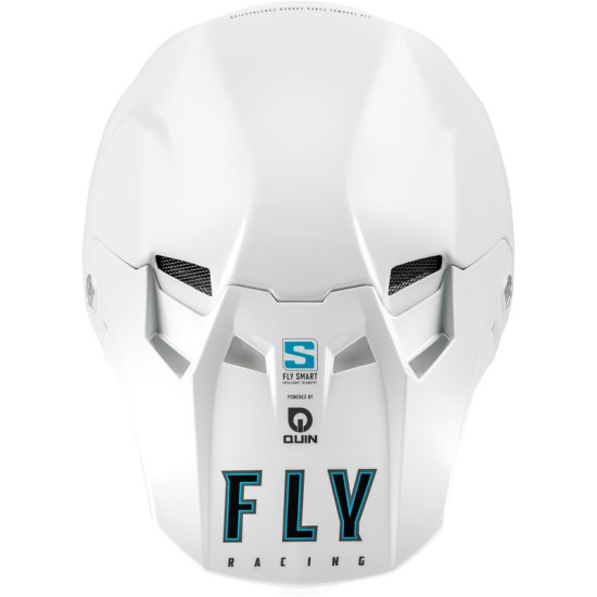 Fly Racing Formula S Carbon Solid Helmet 2025 Детска мотокрос каска - Бяла