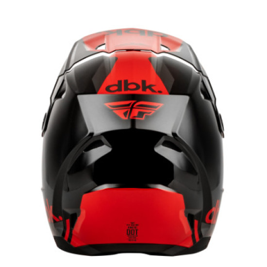 Fly Racing Kinetic DBK 27 - Черен / Червен / Сив