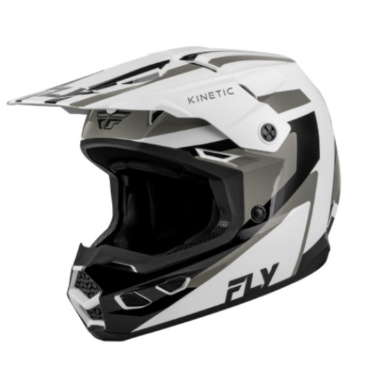 Fly Racing Kinetic Sync - Бял / Черен / Сив