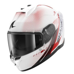 Каска SHARK SKWAL i3  SPEED-TECH - Бял / Червен / Сив