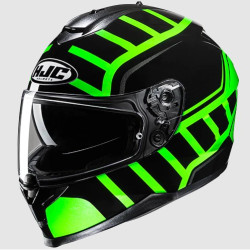 HJC C70N Holt - Черно / Зелено