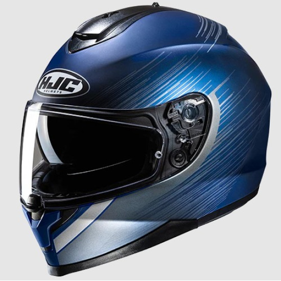 HJC C70N SWAY - Синьо / Сребристо