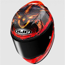 Hjc Rpha 12 Diablo Blizzard MC1