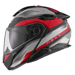 Nexx X.Lifetour Flip Up Pro Mile White Red
