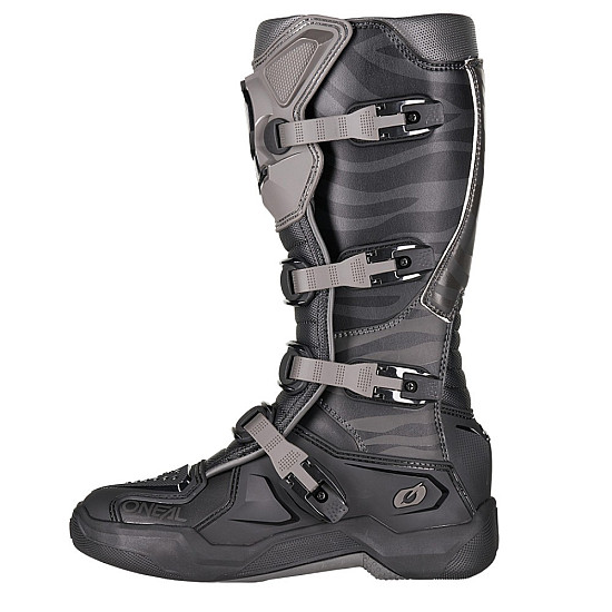 O'Neal 3srs Mx Zebra - Черно / Сиво