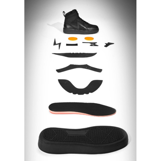 Pando Moto Apex Sneakers - Черни