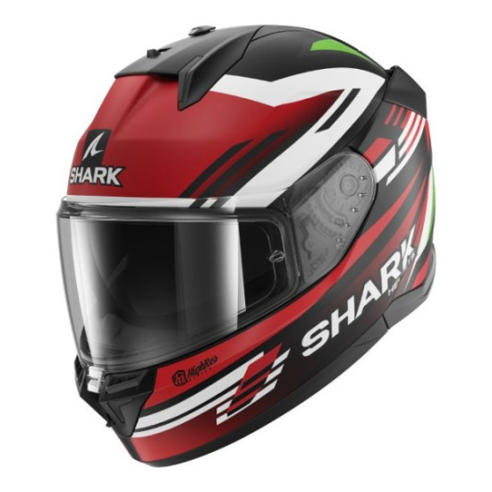 Shark D-Skwal 3 Firstlap Matt - Черно / Зелено / Червено