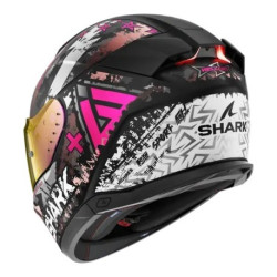 Shark Skwal I3 Hellcat Matt - Черно / Бяло / Розово