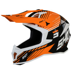 Shot Lite Fury Black Neon Orange Glossy