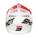 Shot Lite Fury White Red Glossy