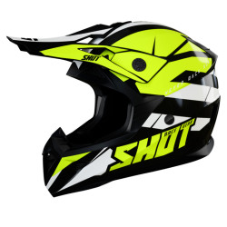 SHOT Pulse Revenge Black Neon Yellow White Glossy
