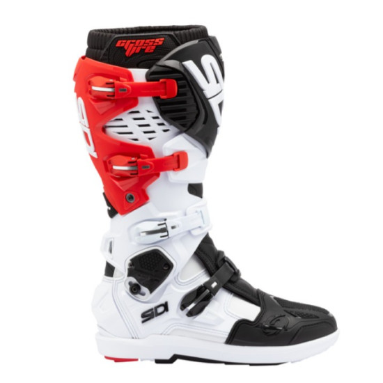 Sidi Crossfire 3 SRS - Бяло / Черно / Червено
