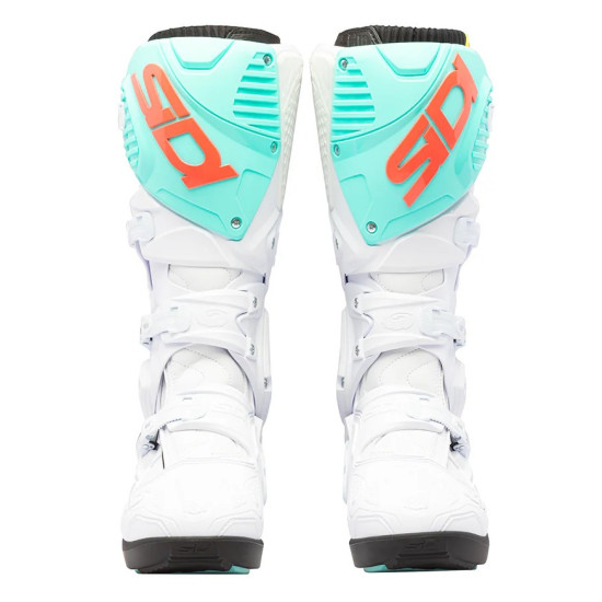 Sidi Crossfire 3 SRS - Бяло / Светло синьо / Корал