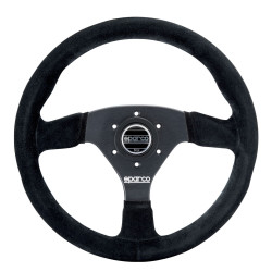 Sparco 383 велурен волан - черен