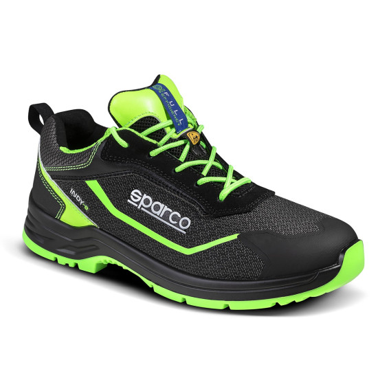 Sparco INDY-E Forester S3 защитни обувки - черно / синьо