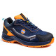 Sparco Indy Meteor Gulf S1PS защитни обувки - тъмносиньо / оранжево