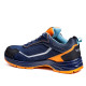 Sparco Indy Meteor Gulf S1PS защитни обувки - тъмносиньо / оранжево