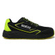 Sparco Luton S1PS ESD защитни обувки - черно / флуоресцентно жълто