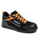 Sparco Nitro Elfyn S3S защитни обувки - тъмно сив / оранжев