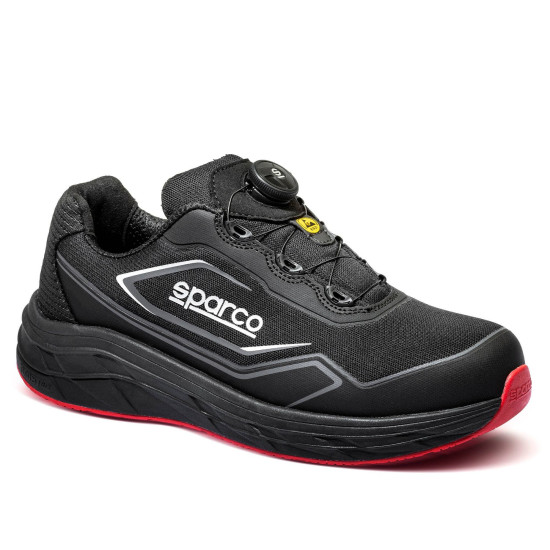 Sparco Teamwork+ Rotor защитни обувки S1PS - Черно / Червено