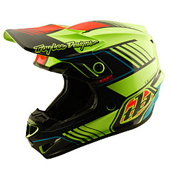 Troy Lee Designs GP Pro Segment Детска мотокрос каска - Жълта