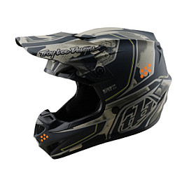 Troy Lee Designs Gp Pro Trooper - Черен / Сив