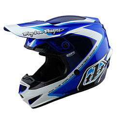 Troy Lee Designs Gp Shutter - Син / Бял