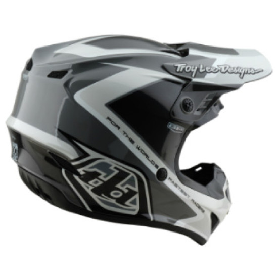 Troy Lee Designs Gp Shutter - Сив / Бял