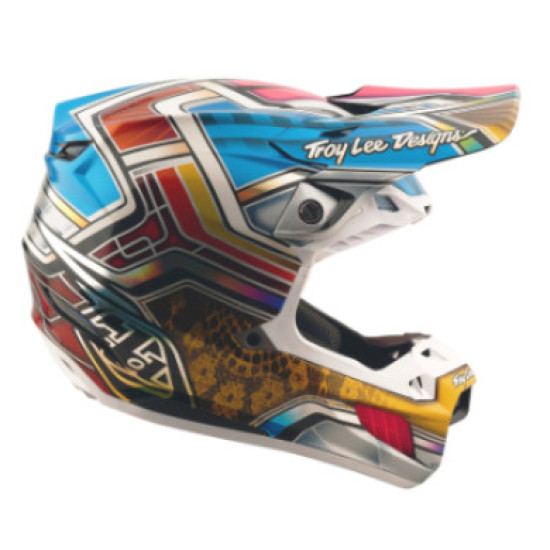 Troy Lee Designs SЕ5 Carbon Lowrider - Сив / Multi