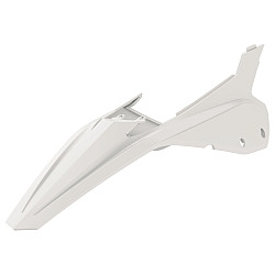 Заден калник със страничен панел Polisport BETA RR250/300 2ST 350/400/450 4ST - 2020-21 White
