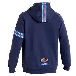 Hooded Full Zip Martinig Racing MY25 - Тъмносиньо
