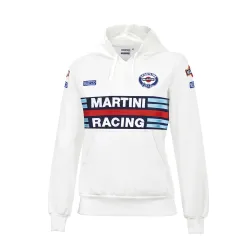 Дамски суичър Sparco Martini Racing - Бял
