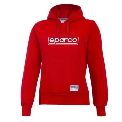 Дамски суичър Sparco Frame - Червен