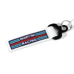 Кожен ключодържател Martini Racing - Бял