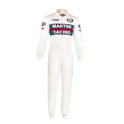 Гащеризон Martini Racing R567 Replica FIA 8856-2018 - Бял